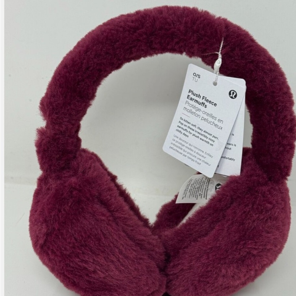 Plush Fleece Earmuffs delx one size